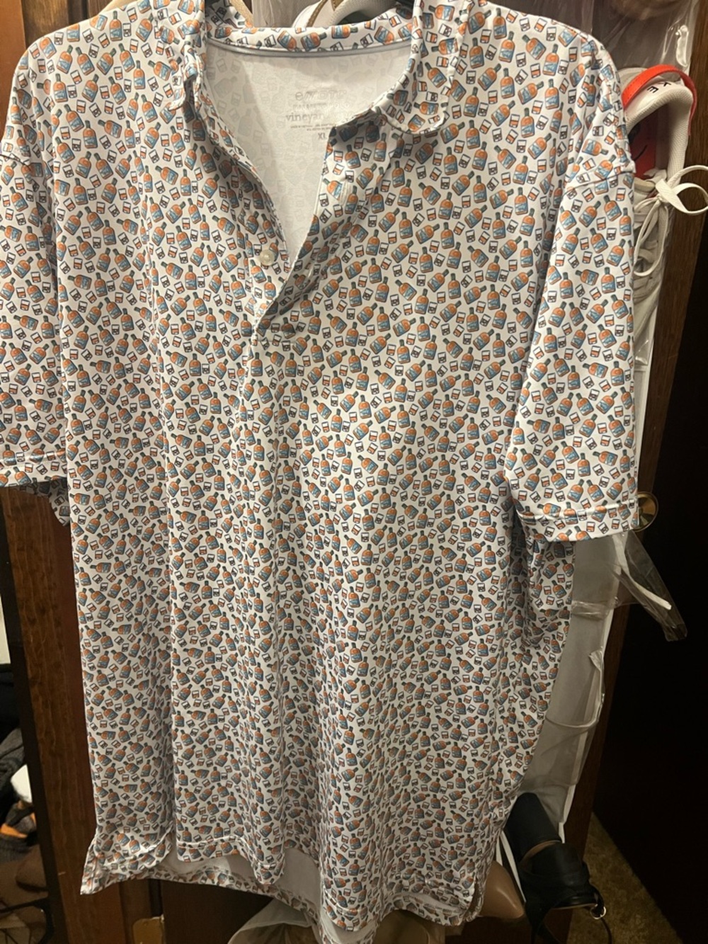 Men’s Vineyard Vines OTG Palmero Polo Whiskey Glasses Polo